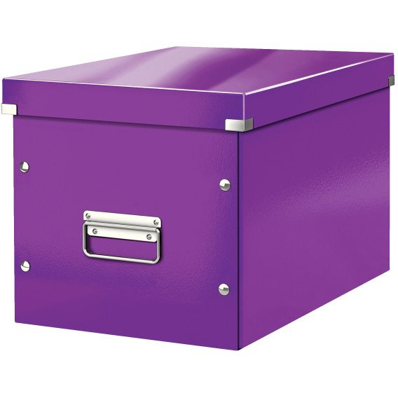 Leitz Click&Store Cube közepes lila tároló doboz (61090062)