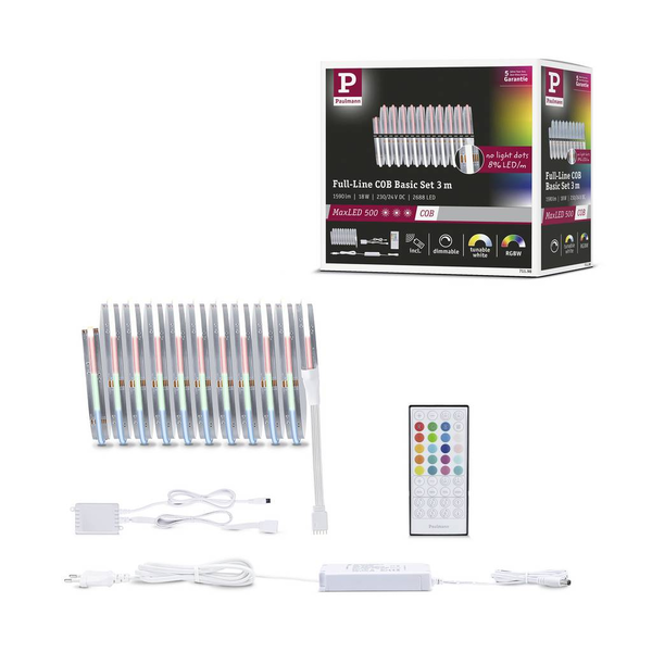 Paulmann MaxLED  Home LED szalag (kezdő készlet) 18 W RGBW Fehér, Átlátszó (71198)