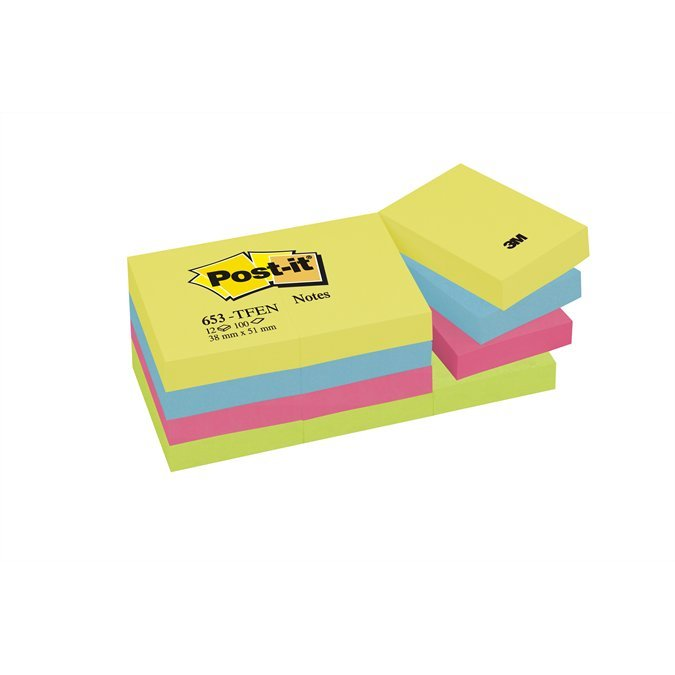 3M 38x51mm öntapadó jegyzettömb (1200 lap) (FT510283532)