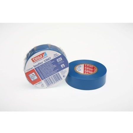 Tesa Taśma elektroizolacyjna 5000V PVC 20m 19mm niebieska - 53948-00077-25