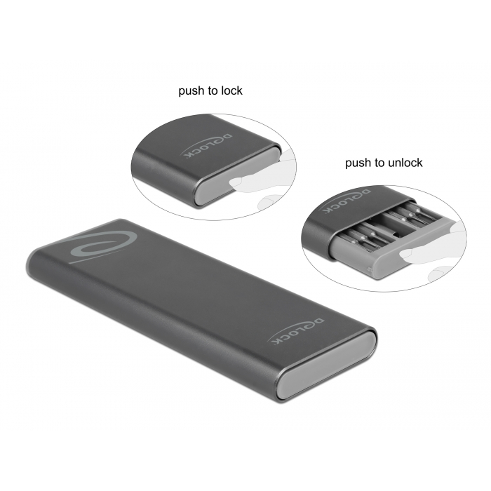 Delock Precíziós csavarhúzófej készlet, 49 db. (64126) (64126)