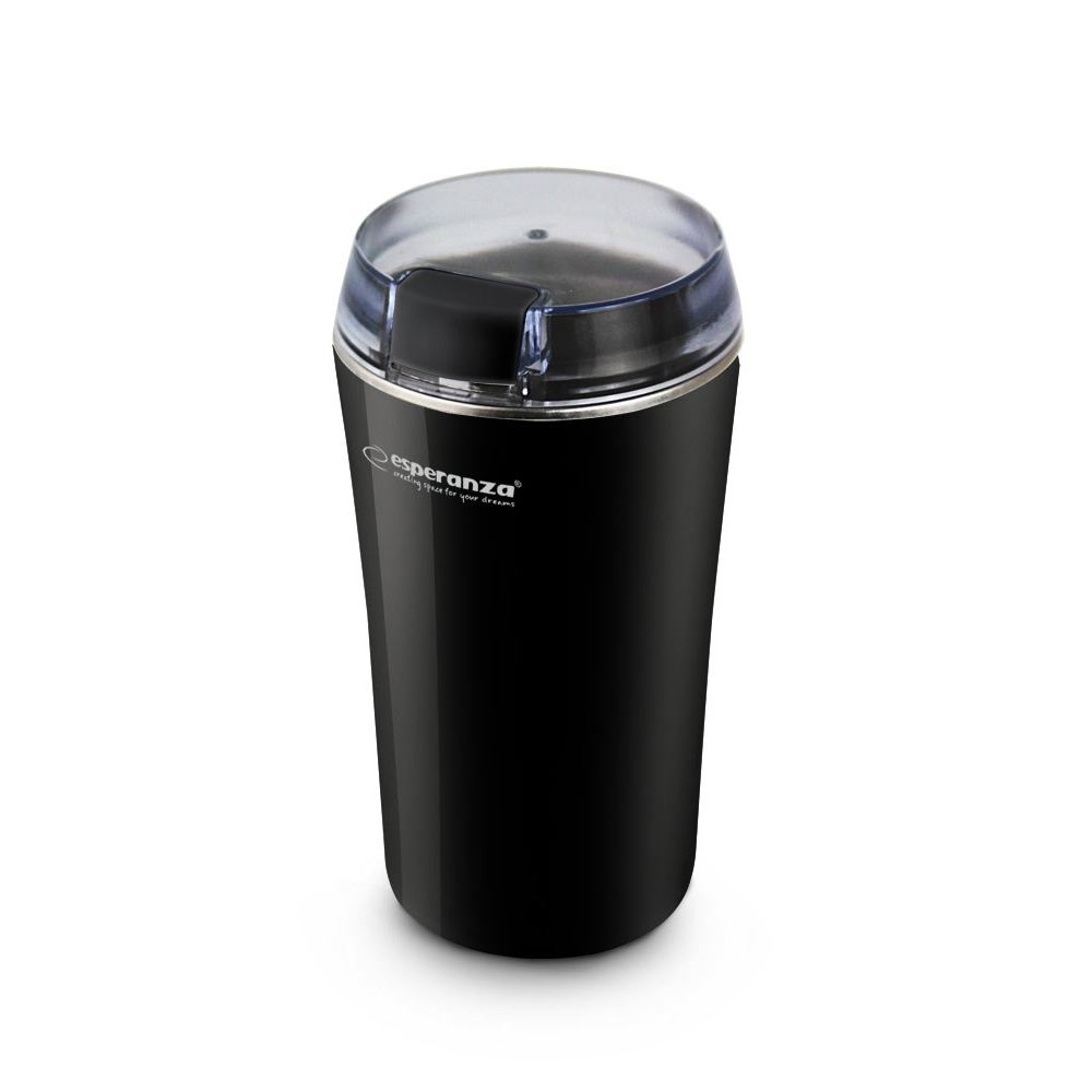 Esperanza EKC008 Elektromos Kávéörlő Kávédaráló 70g 160 Watt - Fekete (EKC008)