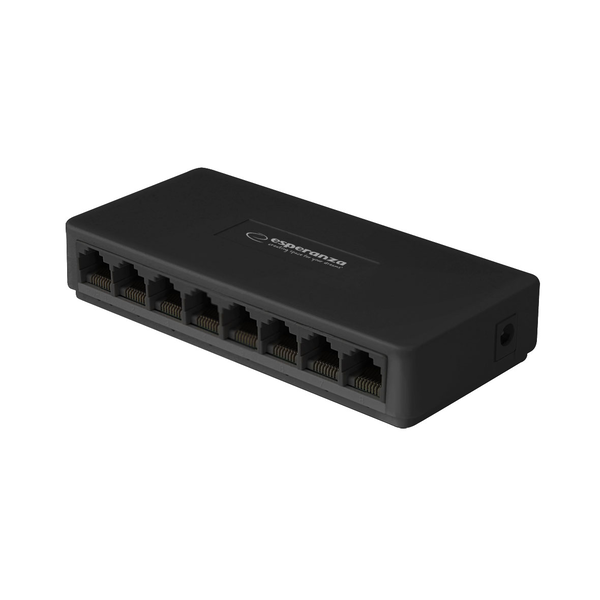 SWITCH 8-PORTOWÝ LAN RJ45 GIGABITOVÝ ROZDĚLOVAČ PŘEPÍNAČ 10/100/1000 Mb/s