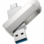 USB ključ 128GB USB 3.0 + USB-C