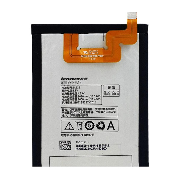 Lenovo akku 3000mAh LI-ION  K910 (Vibe Z) "Gigapack csomagolás" (BL216)