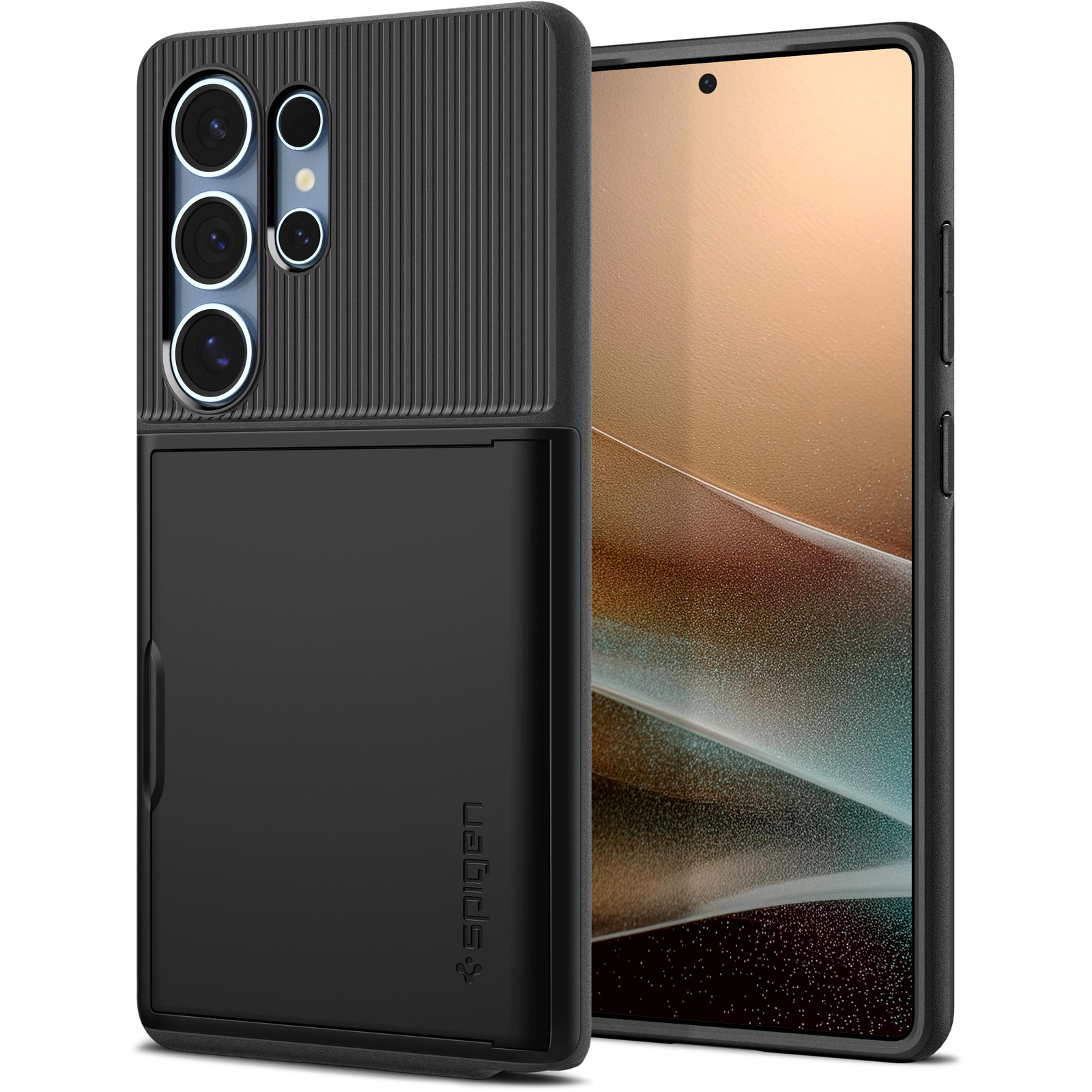 Spigen Slim Armor CS Black Samsung Galaxy S 2025 Ultra tok (ACS08967)