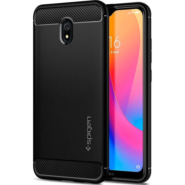  Spigen Spigen Rugged Armor Xiaomi Redmi 8a Matte Black uniwersalny