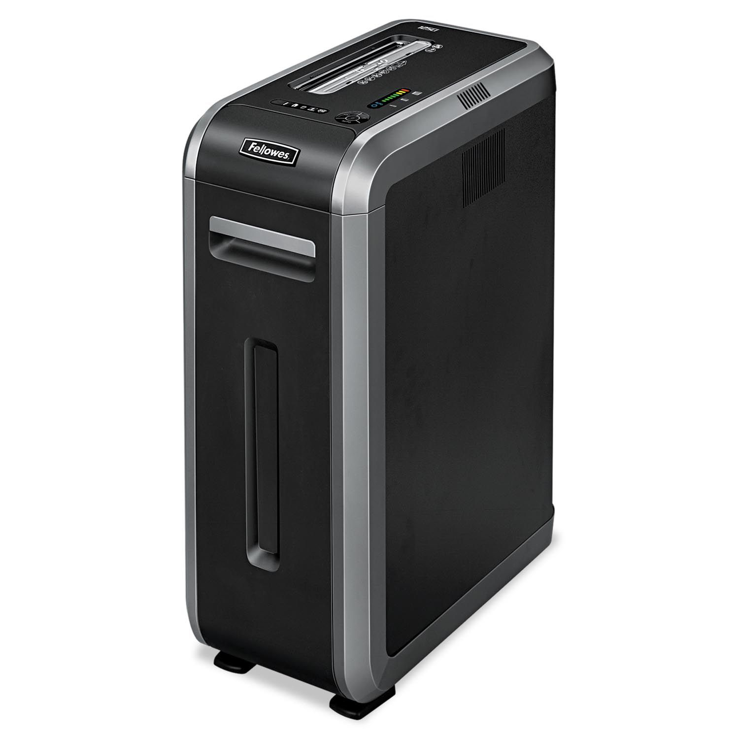Fellowes Powershred® 125Ci iratmegsemmisítő - Fekete/Szürke (4612001/4612002)