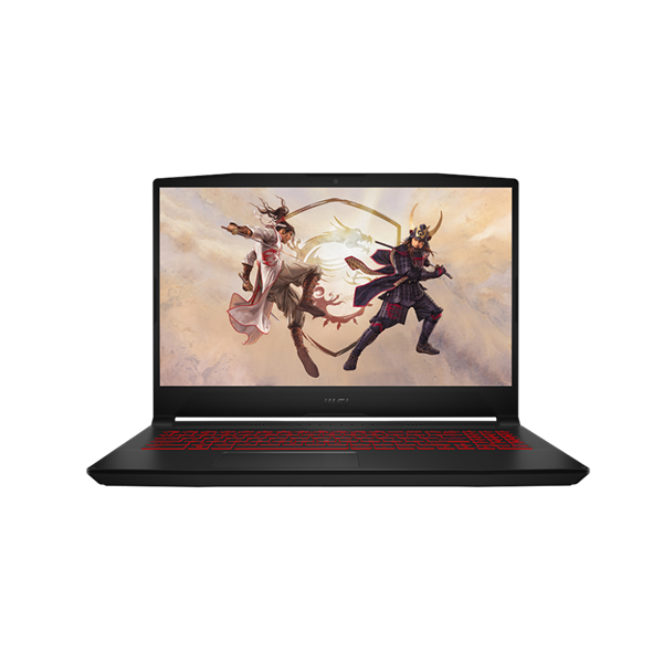 MSI Gaming NB Katana 9S7-158212-024 15,6" FHD 144Hz, i5-11400H, 8GB, 512GB M.2, RTX 3050 4GB, NOOS, Fekete