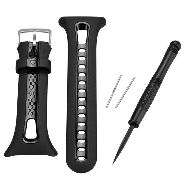 Черна каишка за часовник Garmin Forerunner 10/15 (010-11251-18) (010-11251-18)