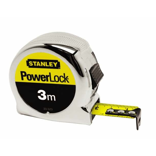 Stanley 0-33-552 PowerLock micro Mérőszalag - 5m × 19 mm (0-33-552)