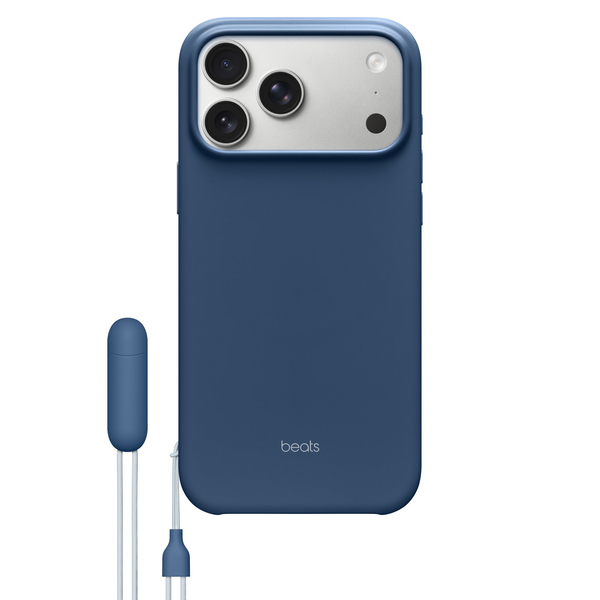 APPLE Beats MagSafe rögzítésű kameravezérlő kompatibilis tok támasszal iPhone 17 Pro Max hegycsúcskék