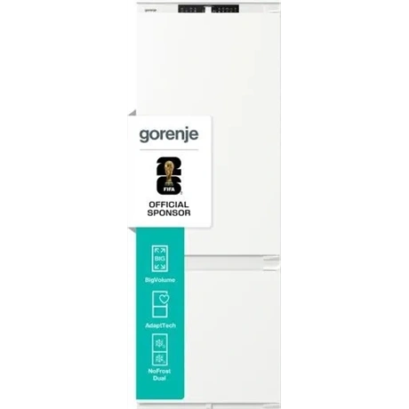 Gorenje 747123 køle-/fryseskab Indbygget 377 L Hvid
