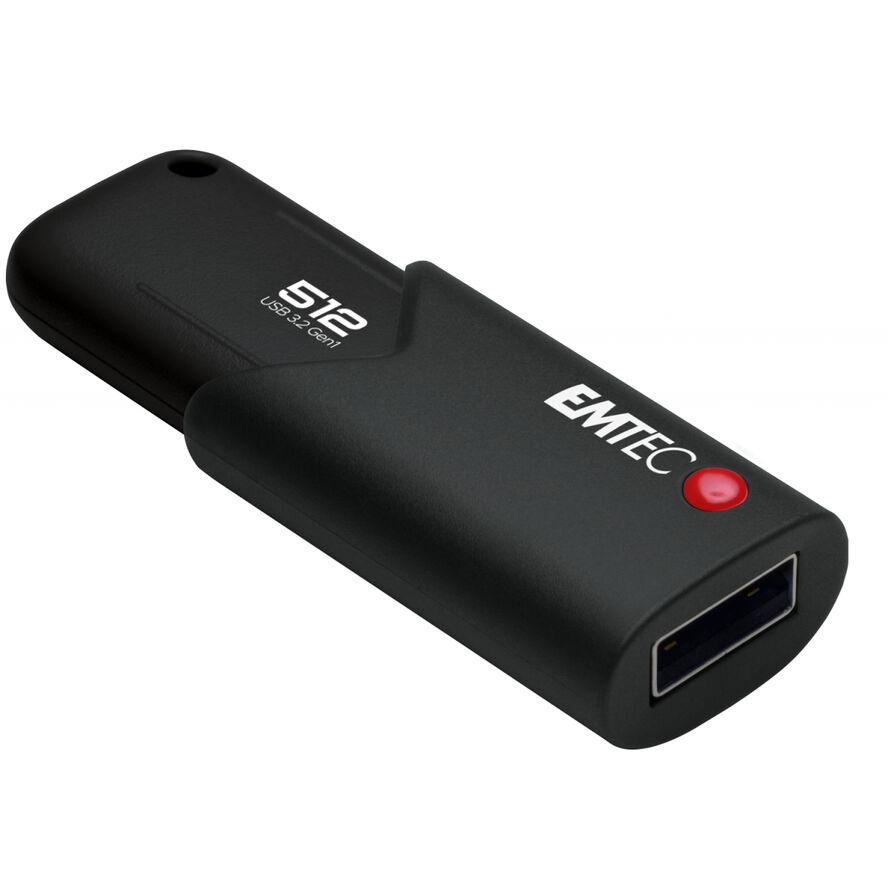 USB флаш памет EMTEC Click Secure B120 512 GB — ECMMD512GB123
