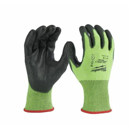 Milwaukee 4932479931 Hi-Vis 5/E Vágási Szintű S/7-es Vágásbiztos Kesztyű (4932479931)