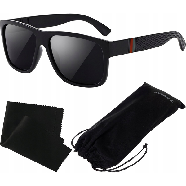Unisex polarizirana športna sončna očala UV 400 filter črna