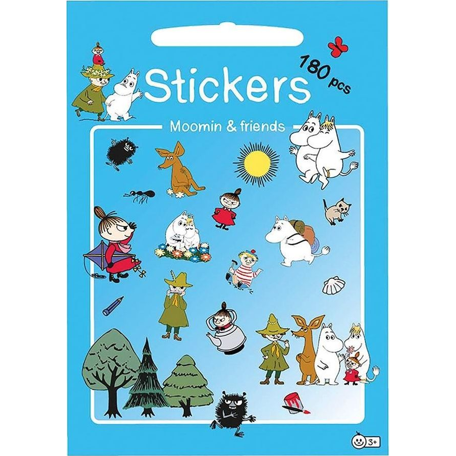 Barbo Toys Moomin dekorációs matrica Többszínű 180 db (452017)