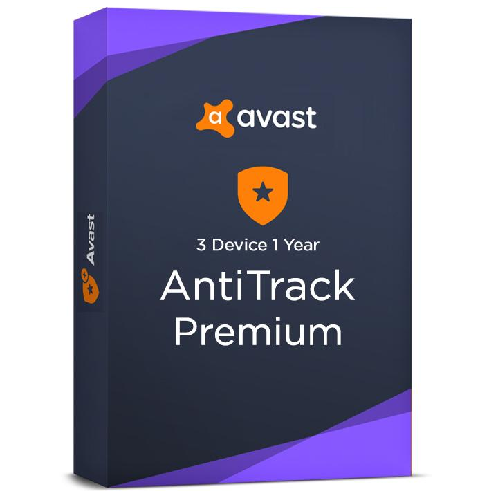 Avast Antitrack Premium - 3 eszköz / 1 év elektronikus licensz