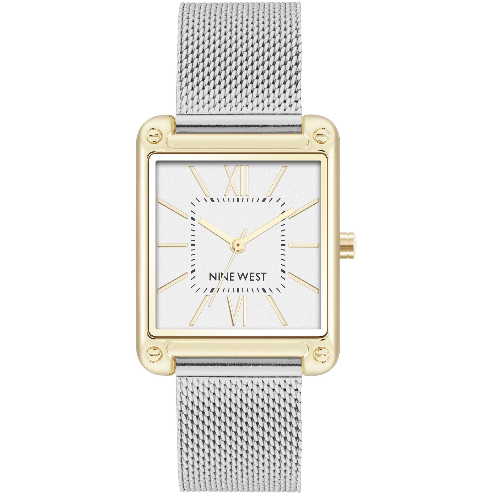 Nine West női négyzet alakú óra NW/2091SVTT (086702685837)