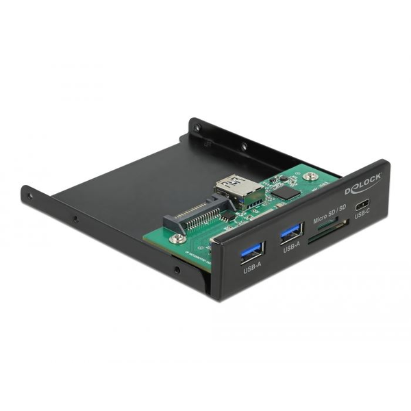 DELOCK Front Panel 3.5" USB 5 Gbps 1 x USB Type-C