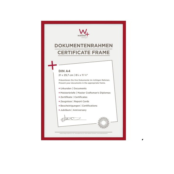 Walther KV130R New Lifestyle 21x30 Képkeret - Piros (KV130R)