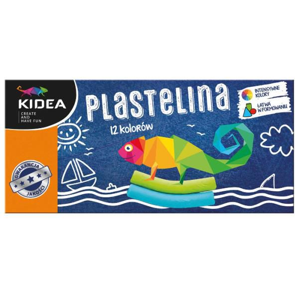  Derform Plastelina 12 kolorów