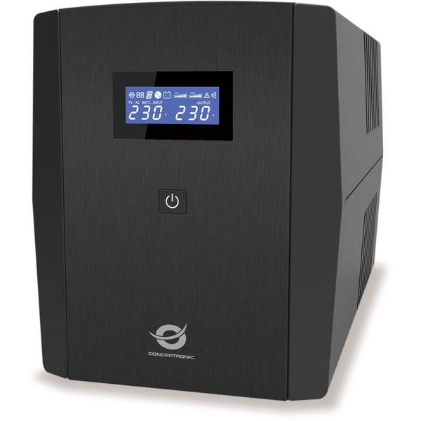 Conceptronic ZEUS04G UPS-enhed Interaktivt indgangsstik 2,2 kVA 1320 W 4 AC stikkontakt(er)