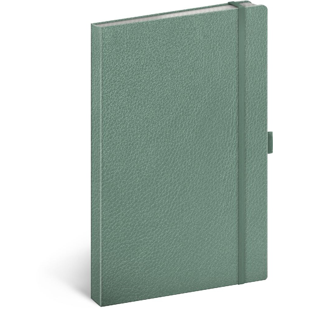 Realsystem Vivella 130 × 210mm Vonalas notesz - Zöld (A-33209)