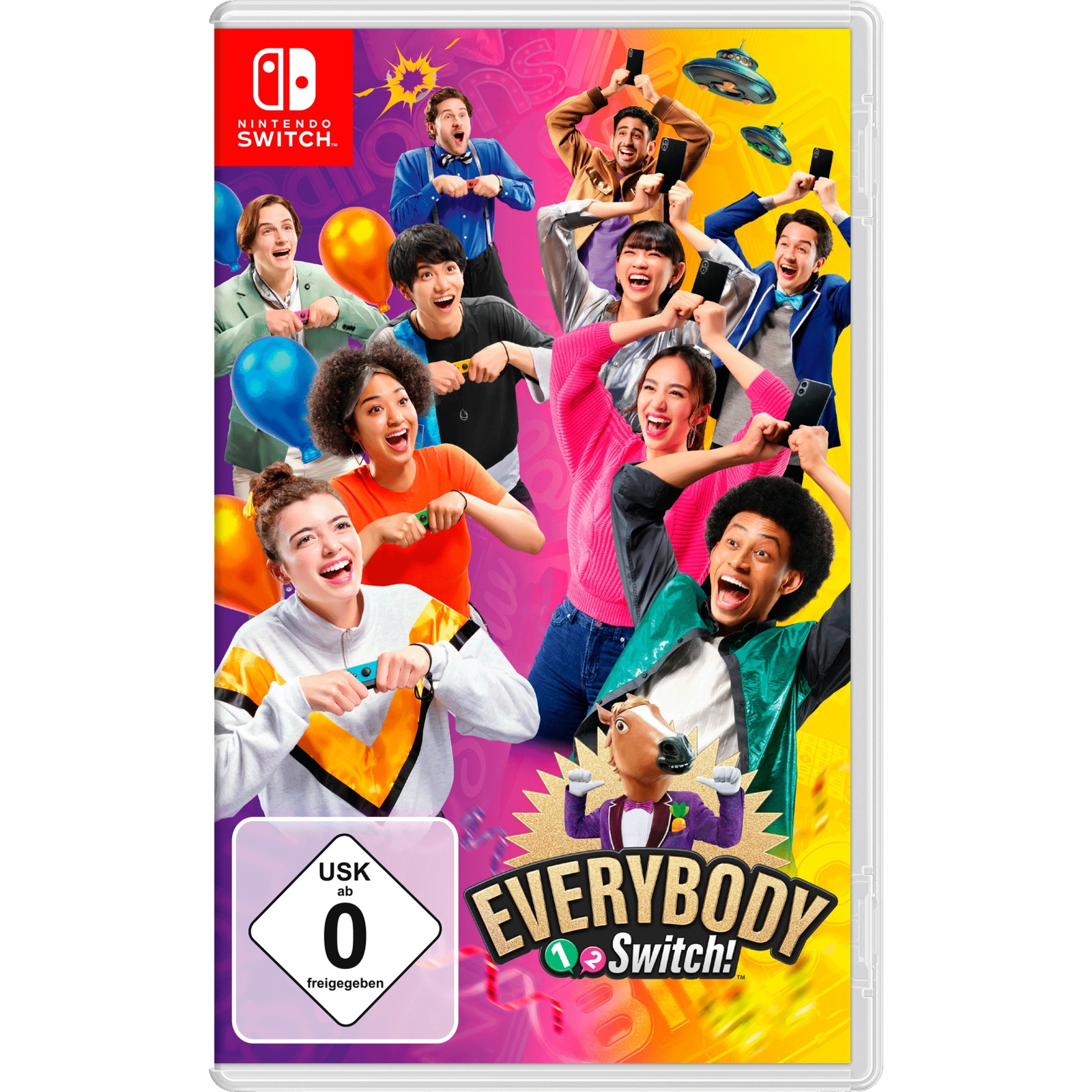 Nintendo Everybody 1-2-Switch! Standard Soknyelvű Nintendo Switch (PC - Dobozos játék)