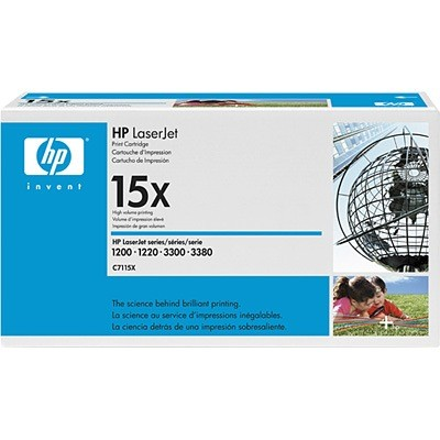 HP 15X High Yield Black Original LaserJet Toner Cartridge tonerová náplň 1 kusů