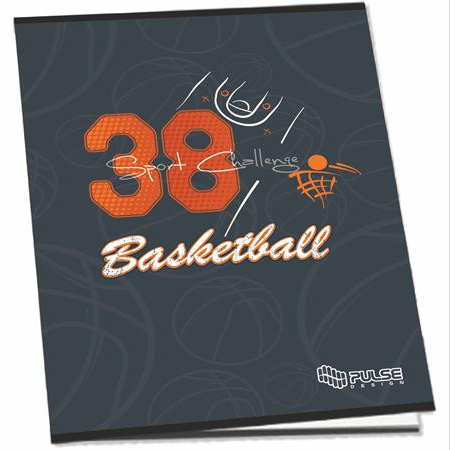 Pulse Boys 52 lapos A5 vonalas füzet tűzött (220245)