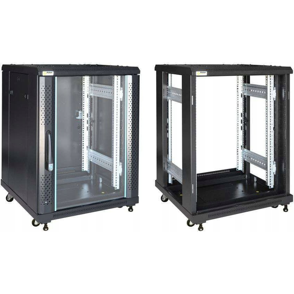  Pulsar Szafa Rack stojąca do złożenia 15U/ 600x600 Pulsar RS1566