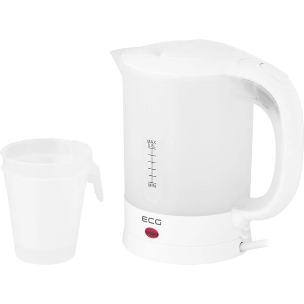 ECG RK 500 Travel lite elektromos vízforraló fehér (RK 500 Travel lite)