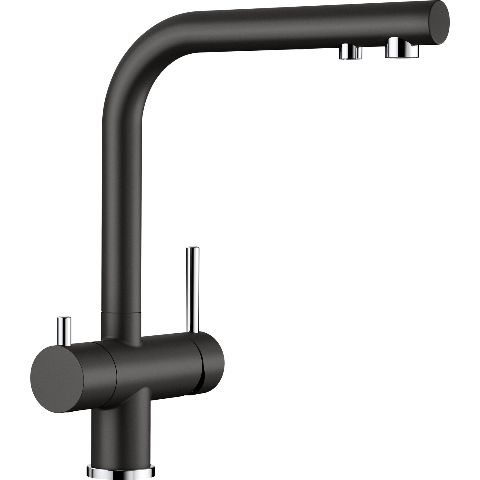 Blanco FONTAS II Silgránit Fekete színű Gránit csaptelep (526157) (526157)