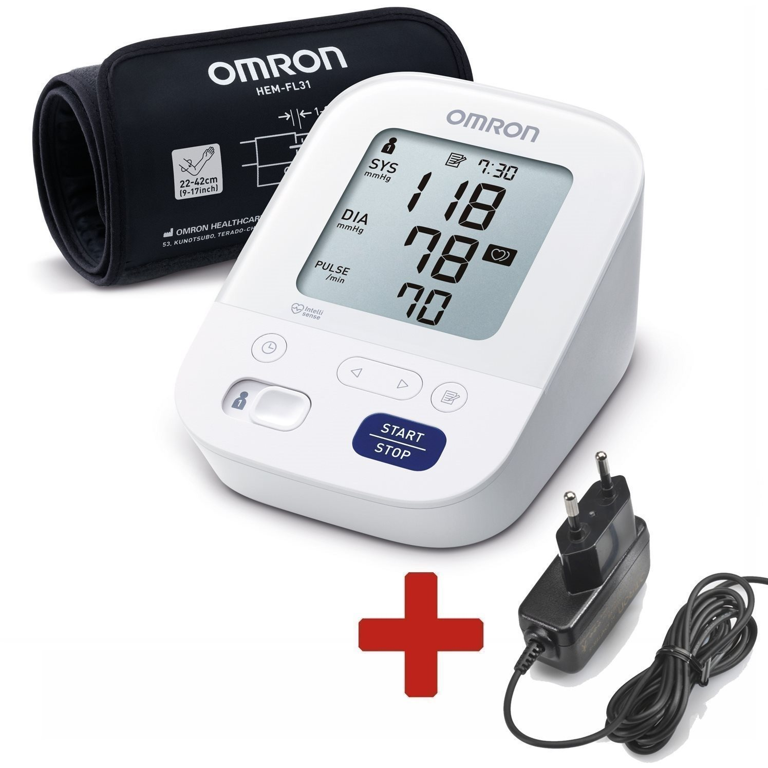 Omron M400 Comfort + FORRÁS (SZETT) (2216)