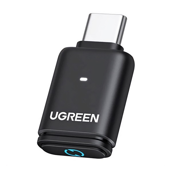 UGREEN bluetooth adapter (Type-C, v5.3) FEKETE (45008 BT501) (45008 BT501)
