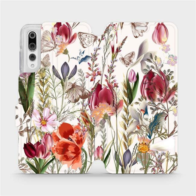 Flip mobile phone case Huawei P20 Pro - MP01S Blooming meadow (5903516751488)