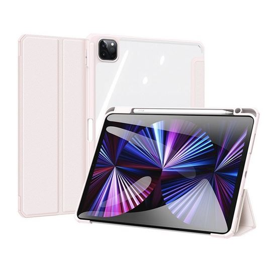 Dux Ducis Toby Apple iPad Air bőr hatású tablet tok rózsaszín (GP-124448) (GP-124448)