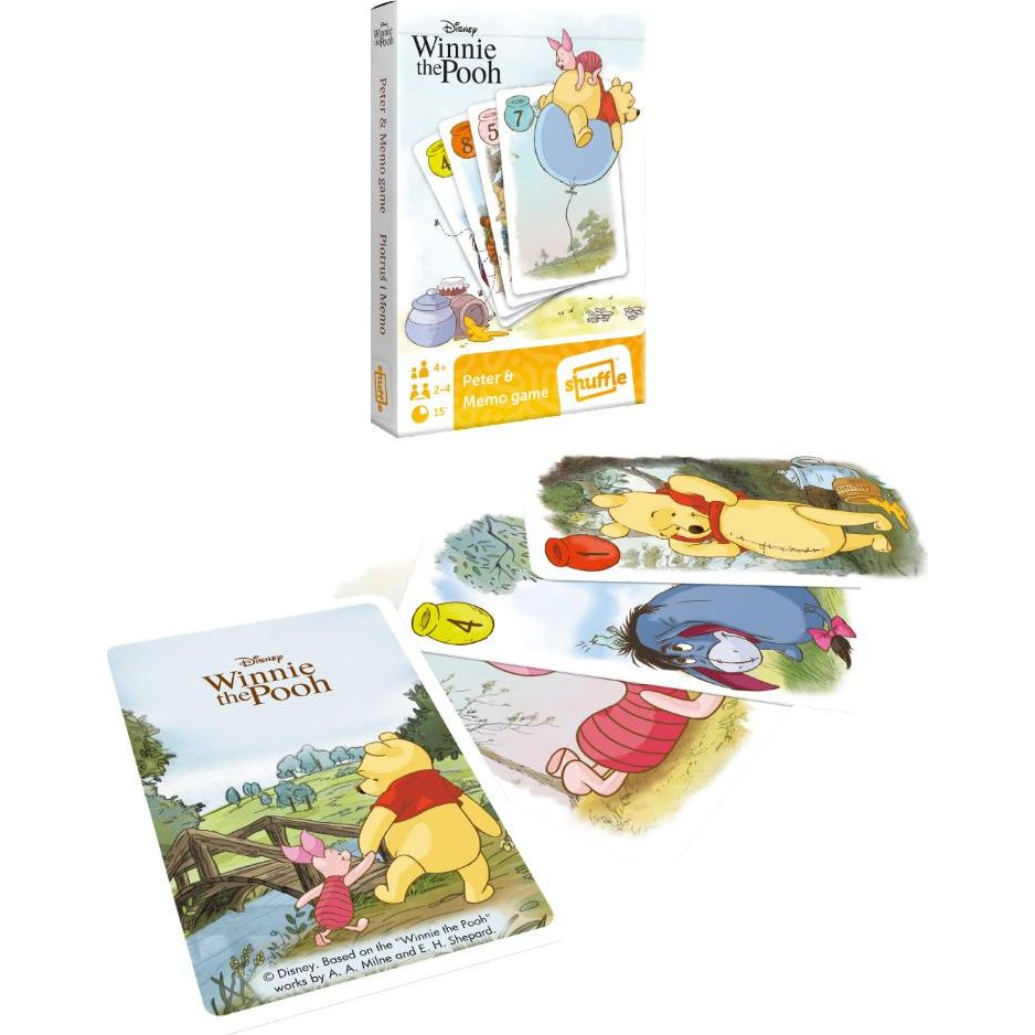 Fekete Péter És Memória Kártya - Micimackó És Barátai 100696 (315646)