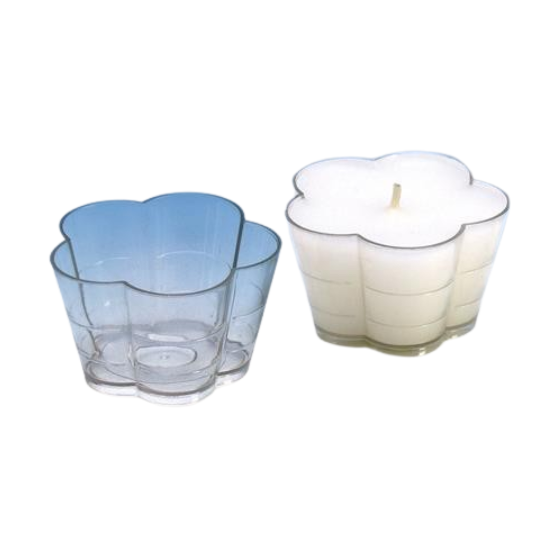 Öntőforma teamécses - Virág (51600)