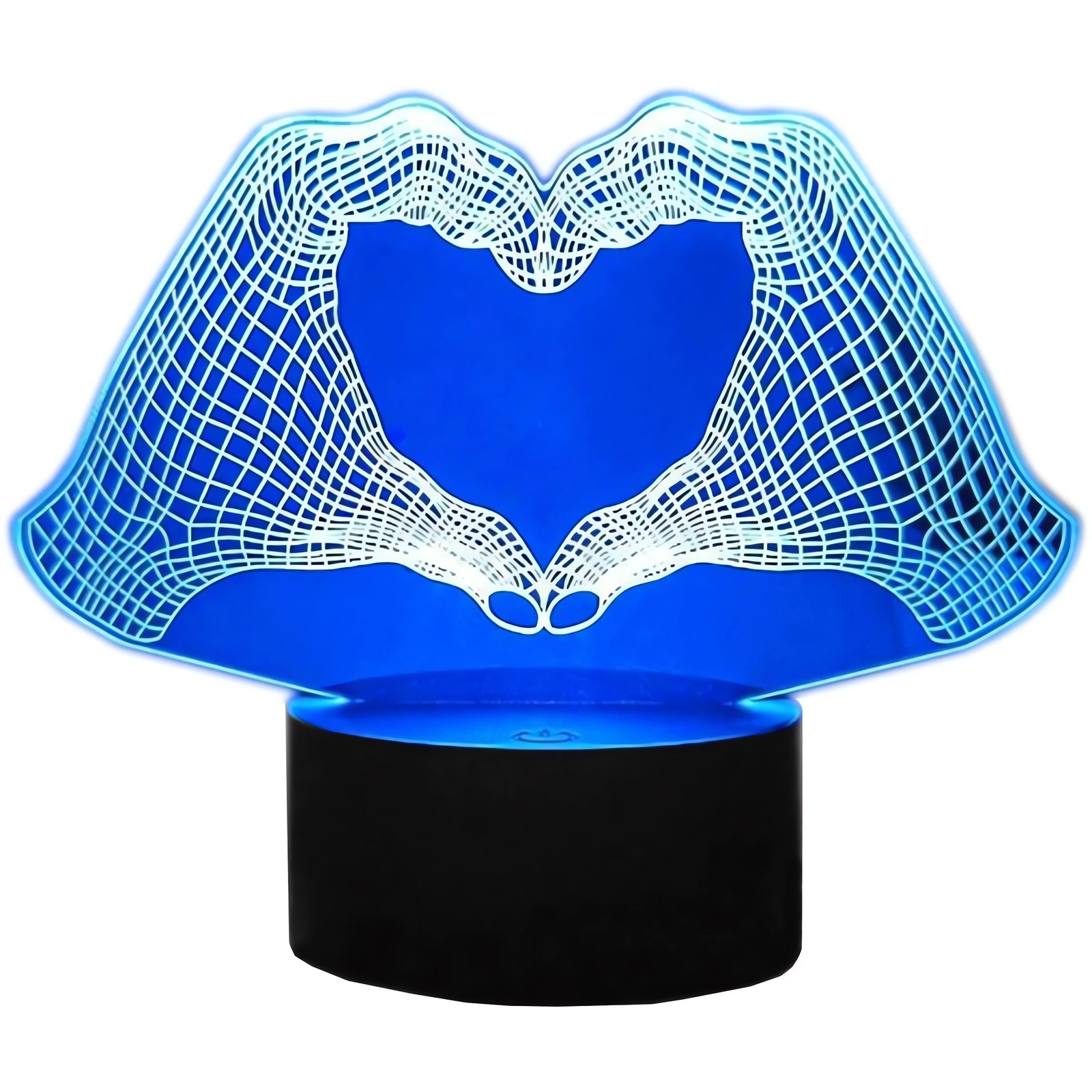 APT ZD98C Night LED RGB 3D palm lamp (ZD98C)