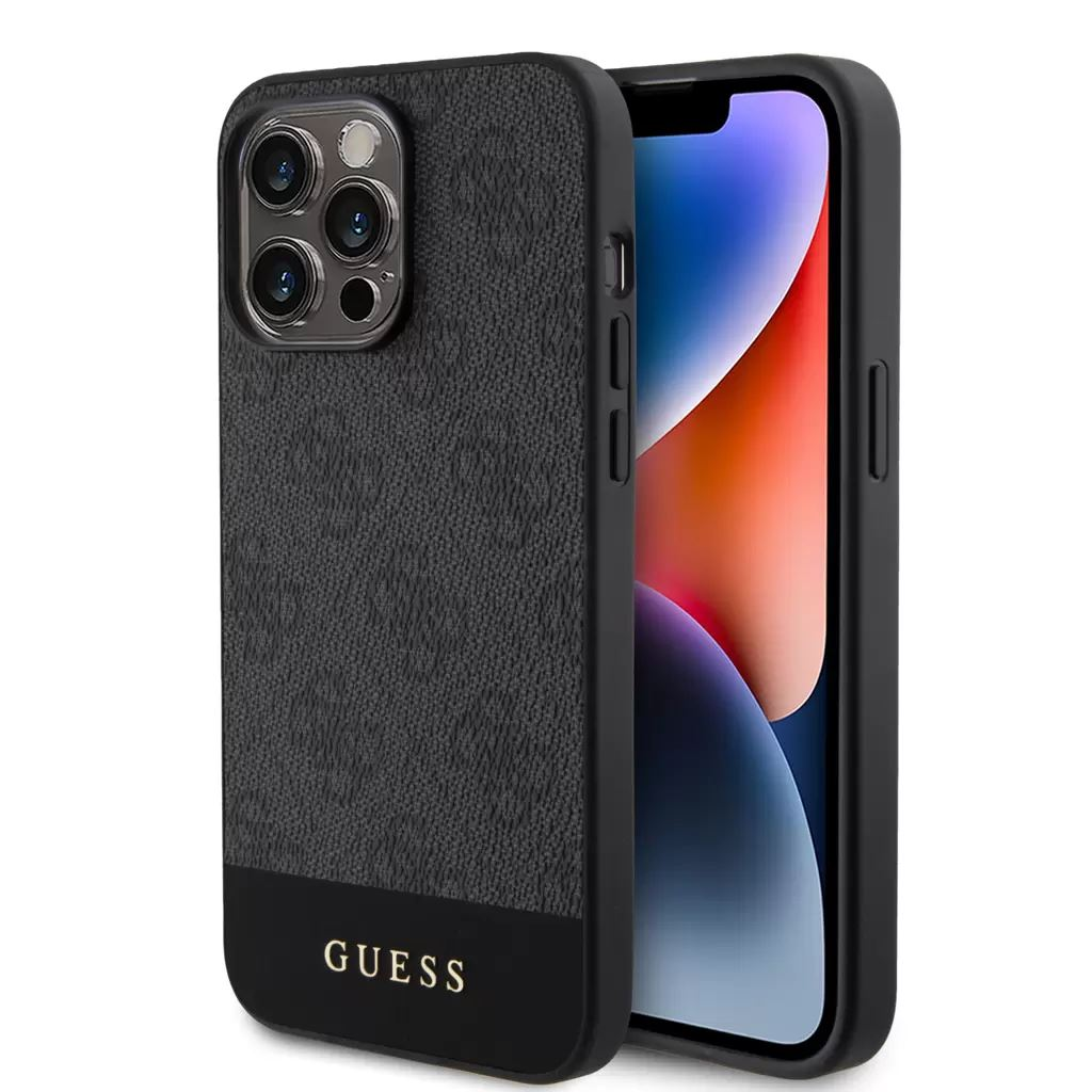 Guess Apple Iphone 15 Pro Max tok fekete GUHMP15XG4GLGR (129032) (x129032)