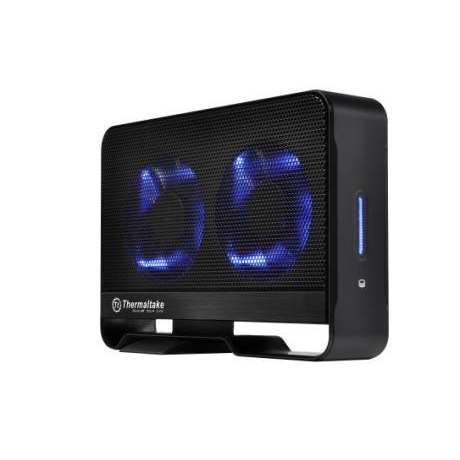 Thermaltake ST0020E Max 5 G 3,5" külső HDD ház USB3.0 Fekete