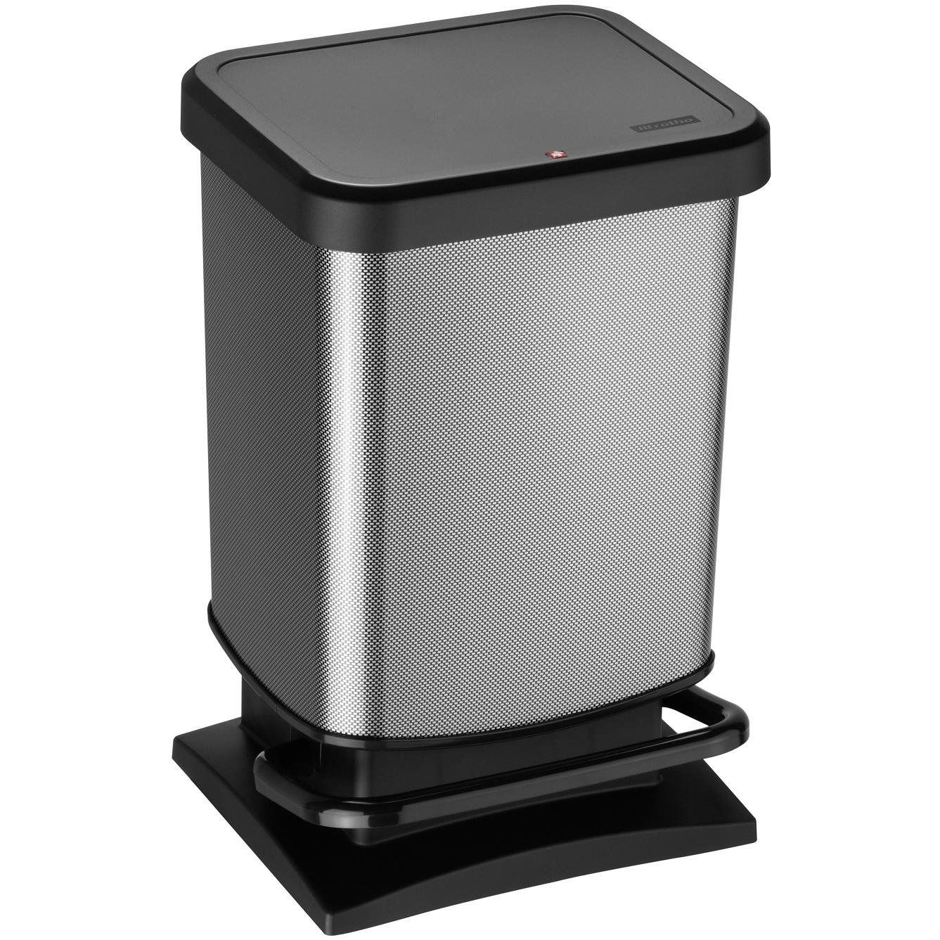 Rotho Hulladékgyűjtő PASO 20L - karbon (1754011006)