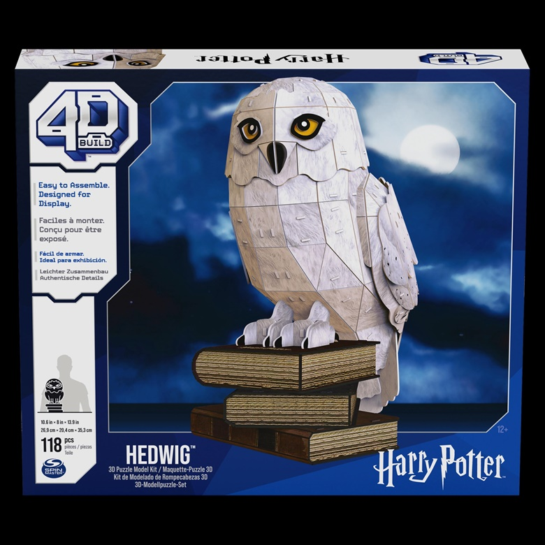 Spin Master 6069818 - Harry Potter Hedwig 4D puzzle 118 darabos (0681147013384)