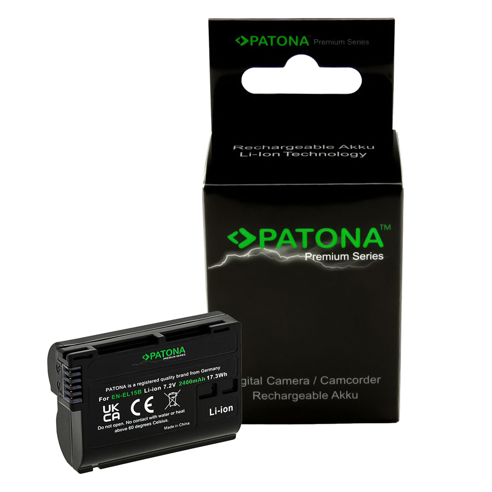 Patona PT1224 Pro Prémium EN-EL15 akkumulátor Nikor fényképezőgépekhez 2250mAh (PT1224)