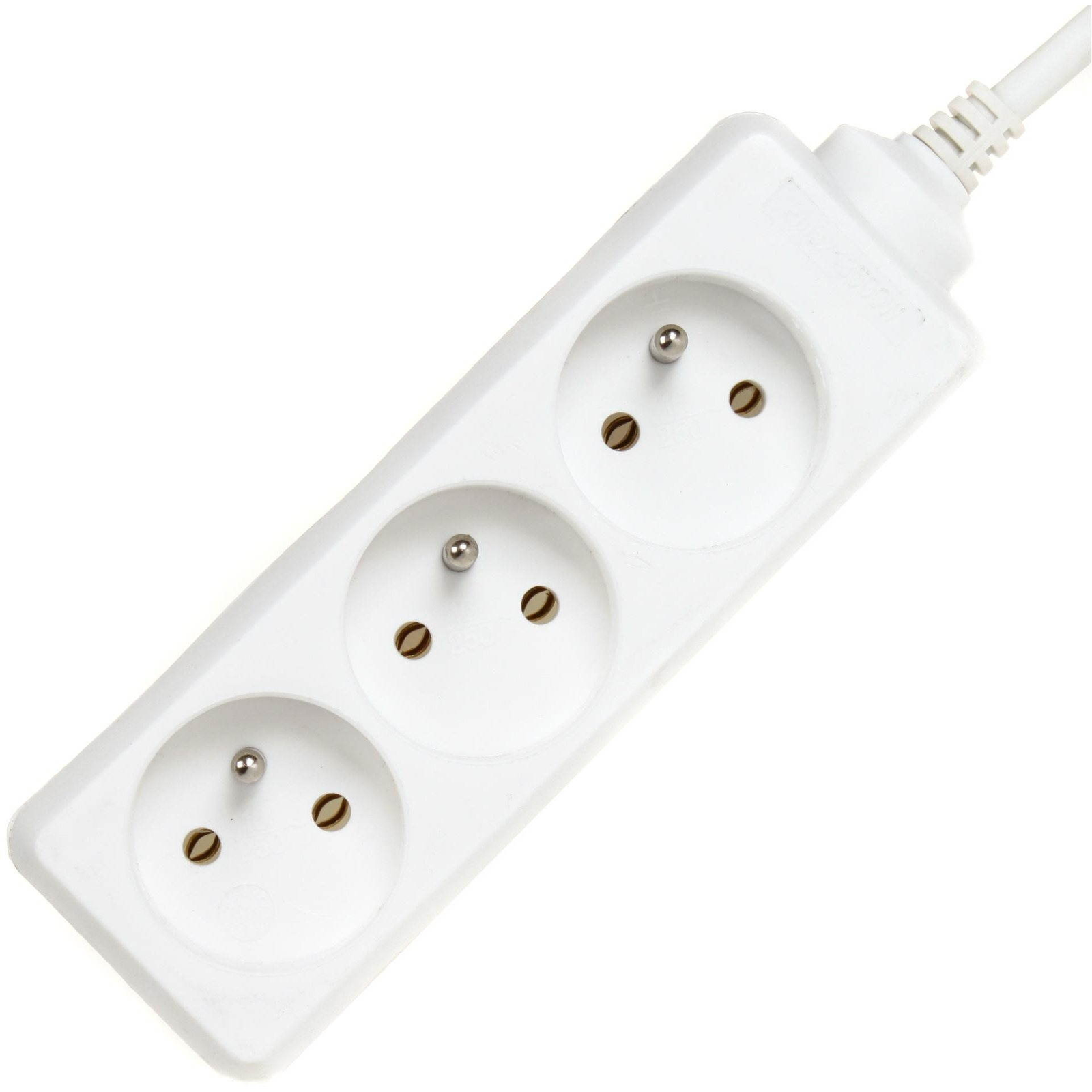 PremiumCord hosszabbító - 3 aljzat, 230V, fehér, 3 m (pp3-03)