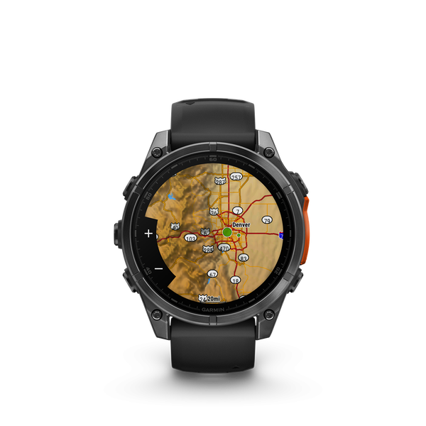 Chytré Hodinky Garmin Fenix 8 47mm AMOLED Slate černý 010-02904-00