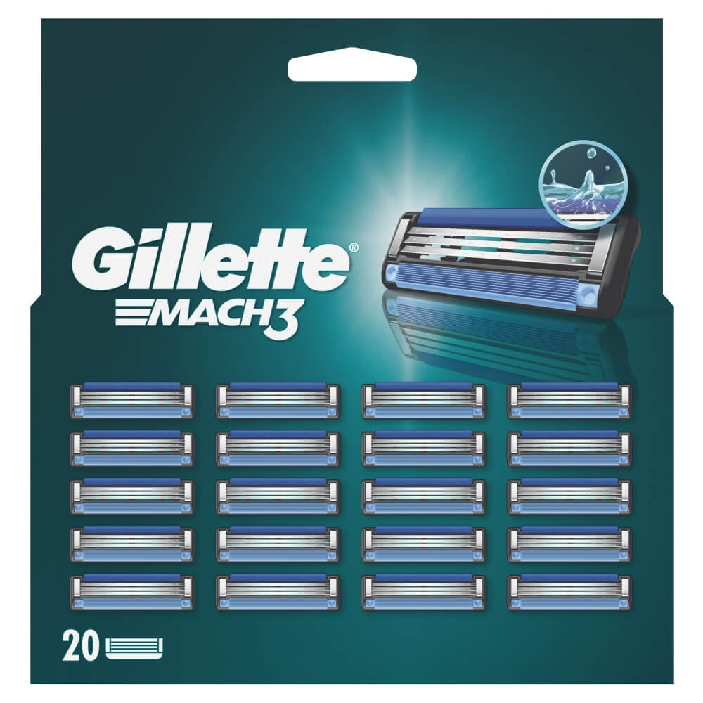 Gillette Mach3 borotvabetét 20db (8001090821232) (8001090821232)