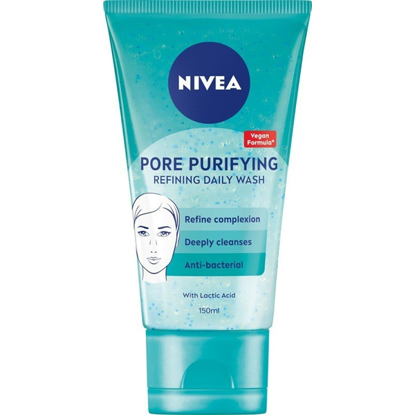 Nivea Arclemosó - Clean Deeper, Radírozós, 150 ml